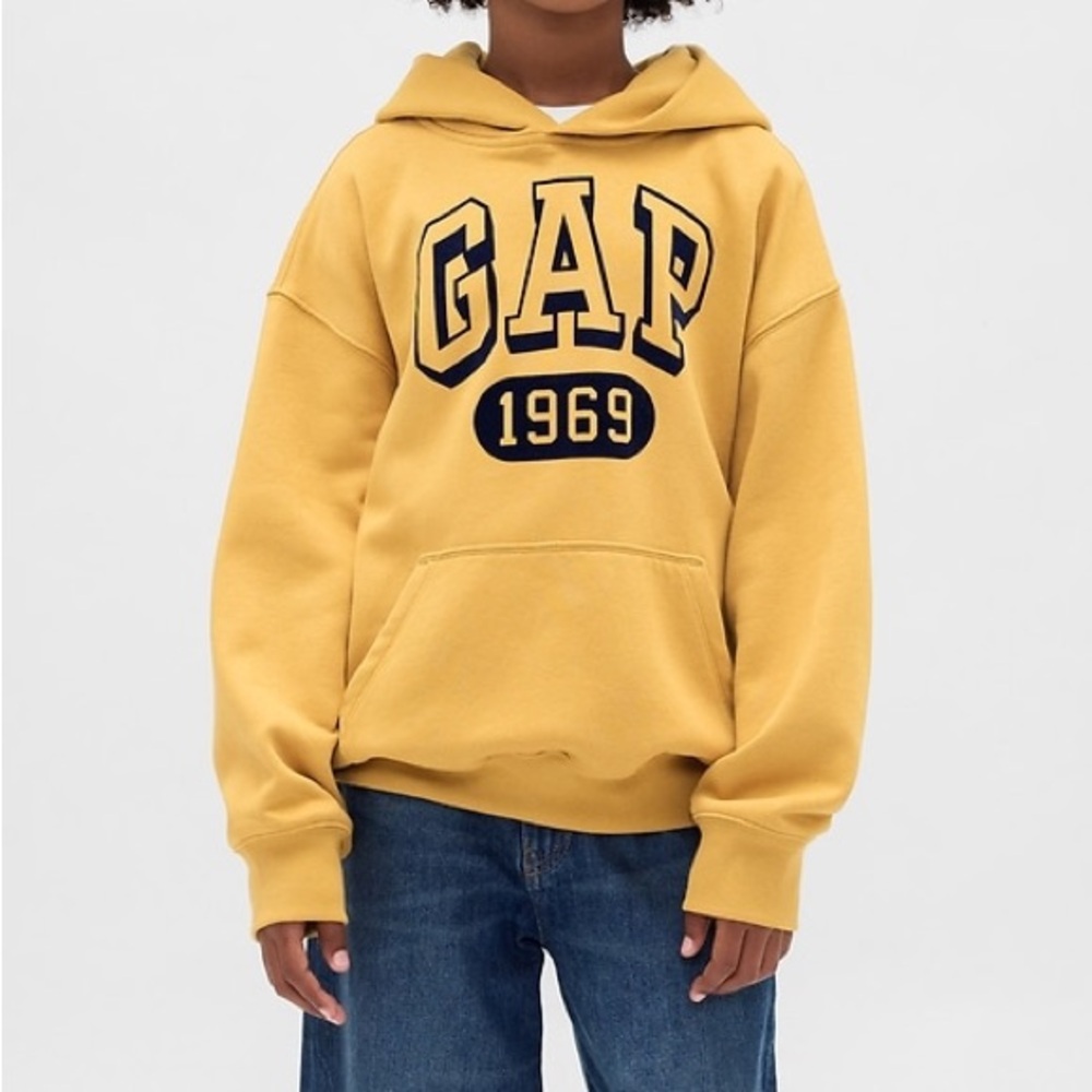 GAP Kids Mustard Yellow Hoodie
